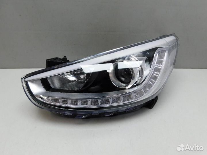 Фара левая Hyundai Solaris