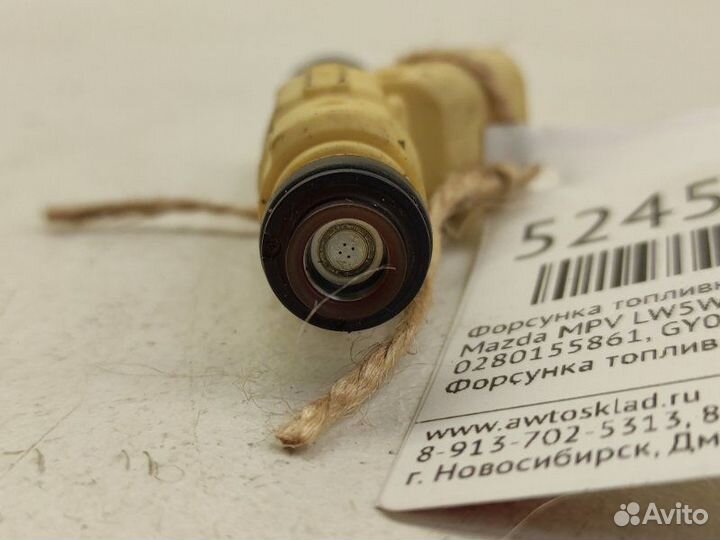 Форсунка топливная Mazda Mpv LW5W GY