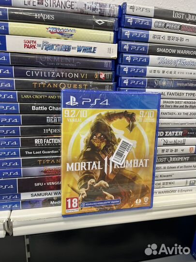 Mortal kombat 11 ps4 диск
