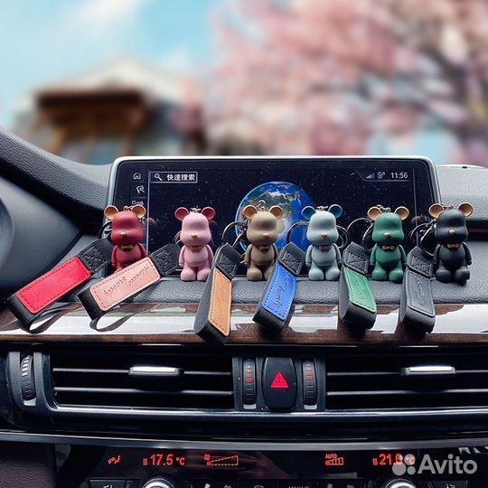 Брелок для ключей подвеска bearbrick аксессуар