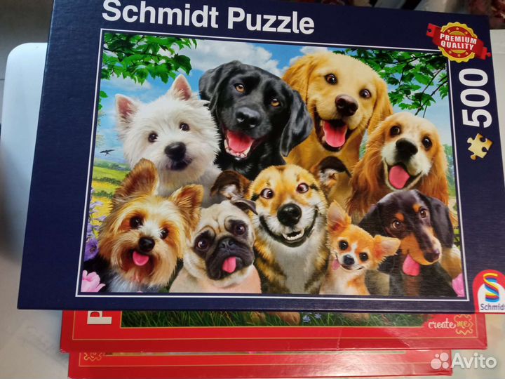 Пазлы 3 штуки