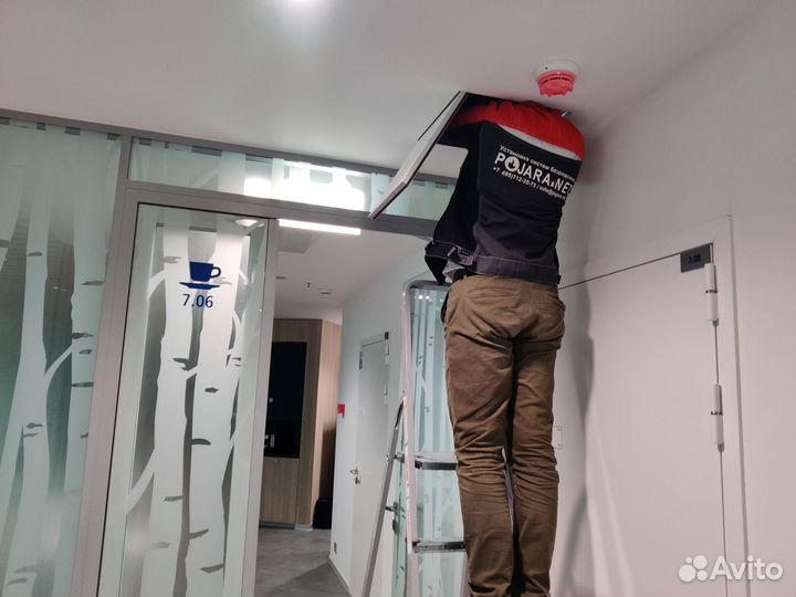 Пожарная сигнализация. Монтаж 