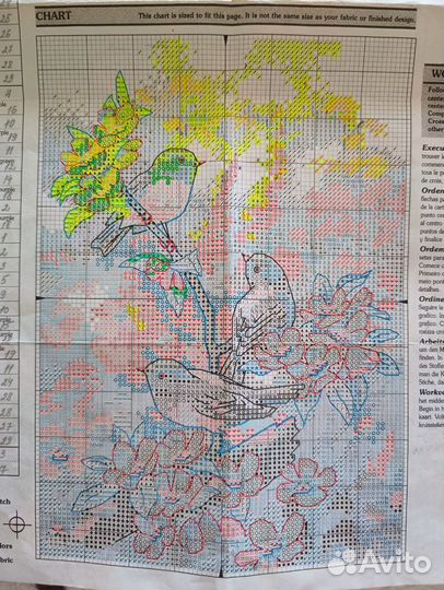 Набор для вышивания крестом Dimensions остатки