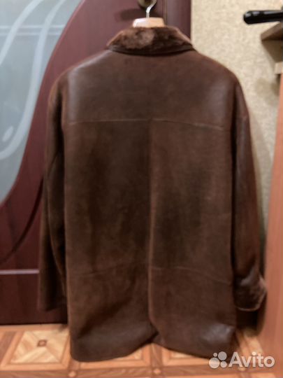 Дубленка натуральная мужская 52 размер