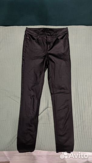 Брюки кожаные