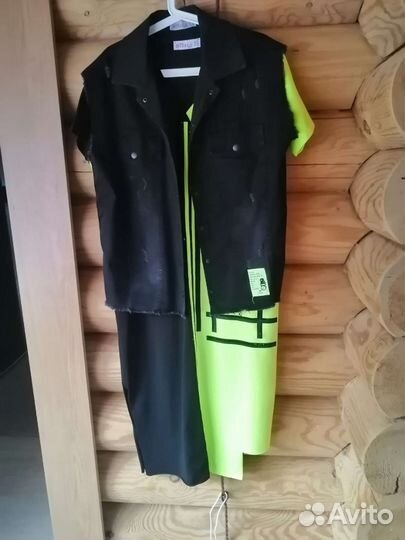 Костюм летний женский 44-48 оверсайз