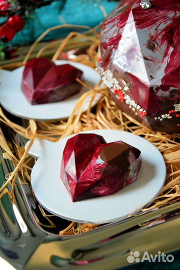 Шоколадное сердце со сюрпризом