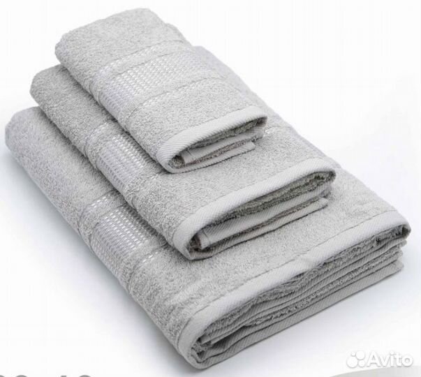 Набор махровых полотенец, 3шт