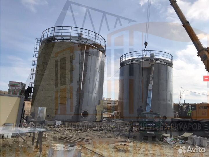 Вертикальные Резервуары для Воды рвс-1400/1200/100