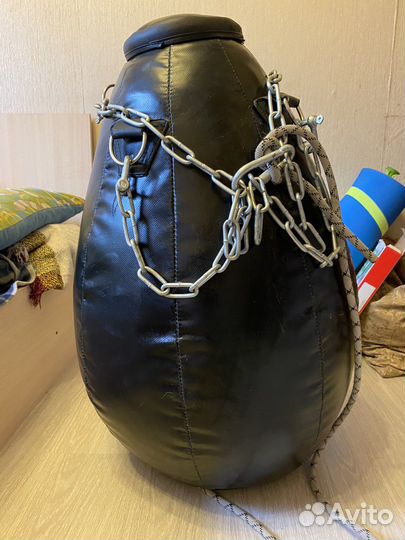 Боксерская груша кожа
