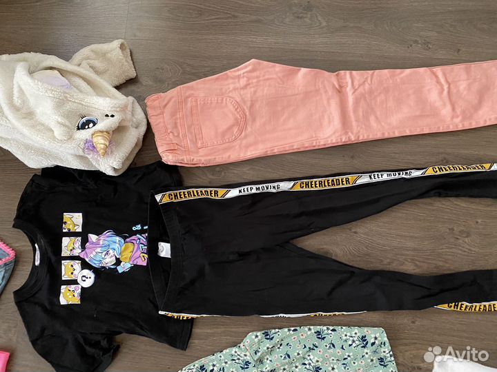 Вещи пакетом на девочку 146 152