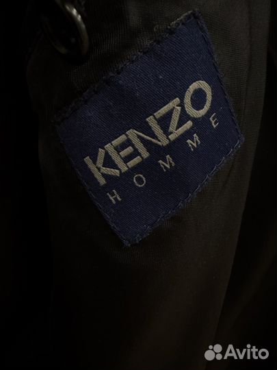 Кожаная куртка Kenzo