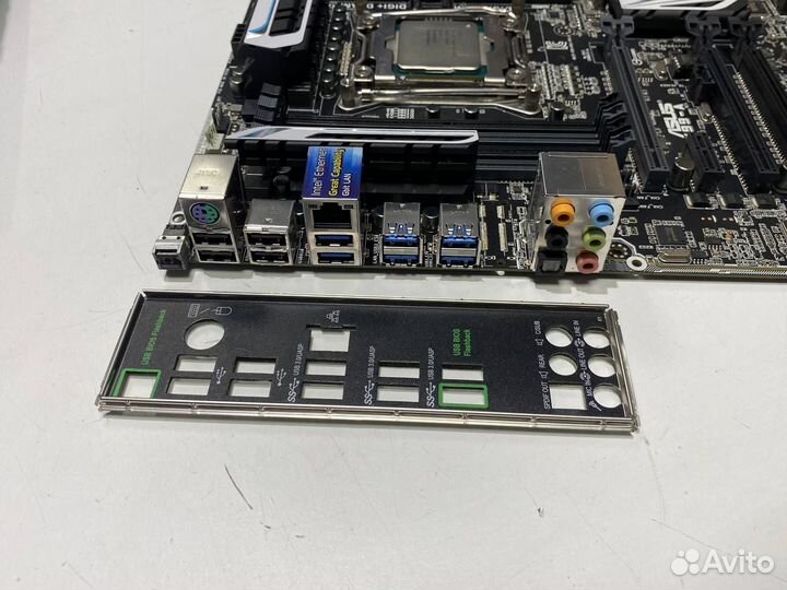 Материнская плата Asus X99-A + процессор LGA 2011