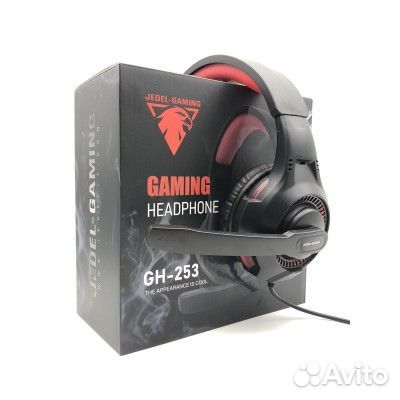 Игровые наушники Jedel GH-253 Black