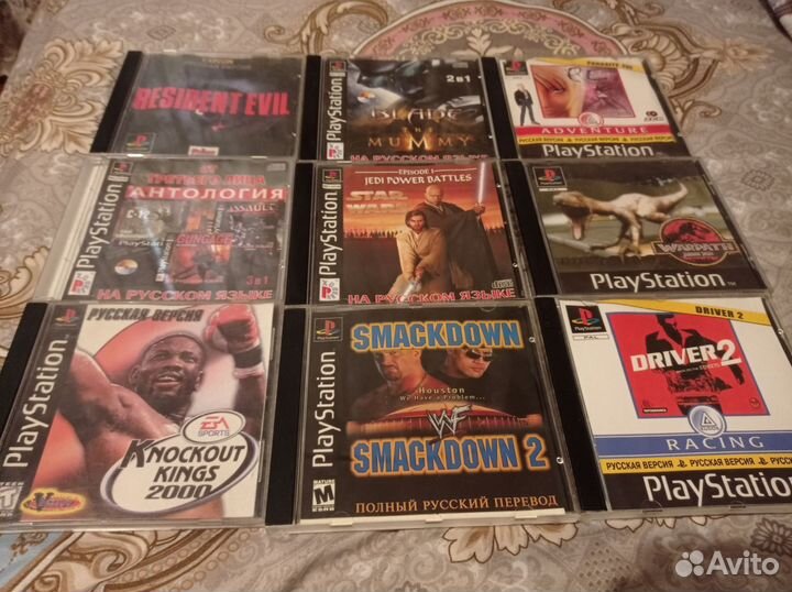 Игры диски ps1