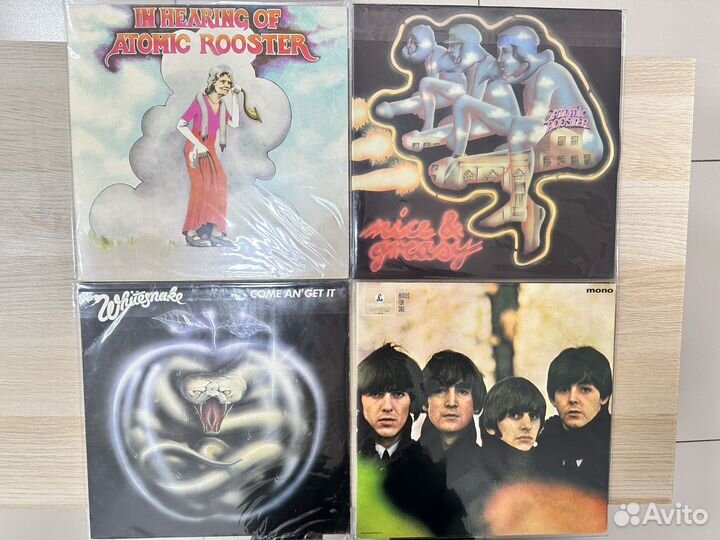 Виниловые пластинки. Рок