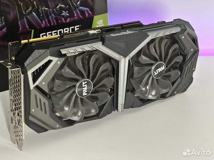 Видеокарта игровая RTX 2080 GameRock Palit