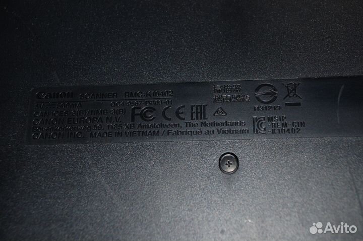 Планшетный сканер a4 Canon RMC: K10402