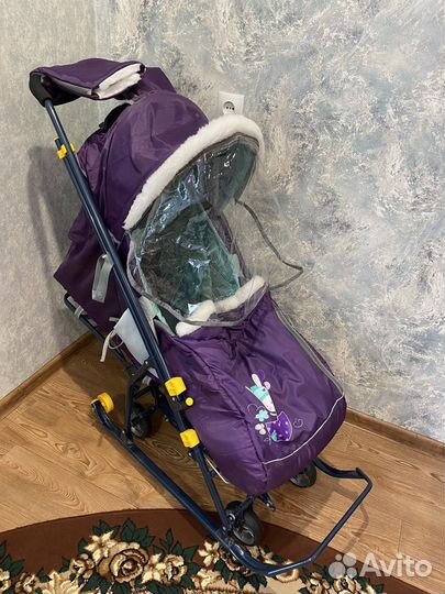 Коляска санки