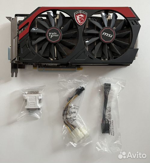 Видеокарта MSI GeForce GTX 760 OC gaming 2 Гб gddr