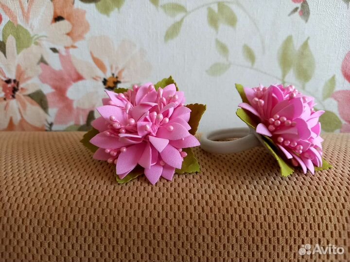 Резинки для волос ручной работы