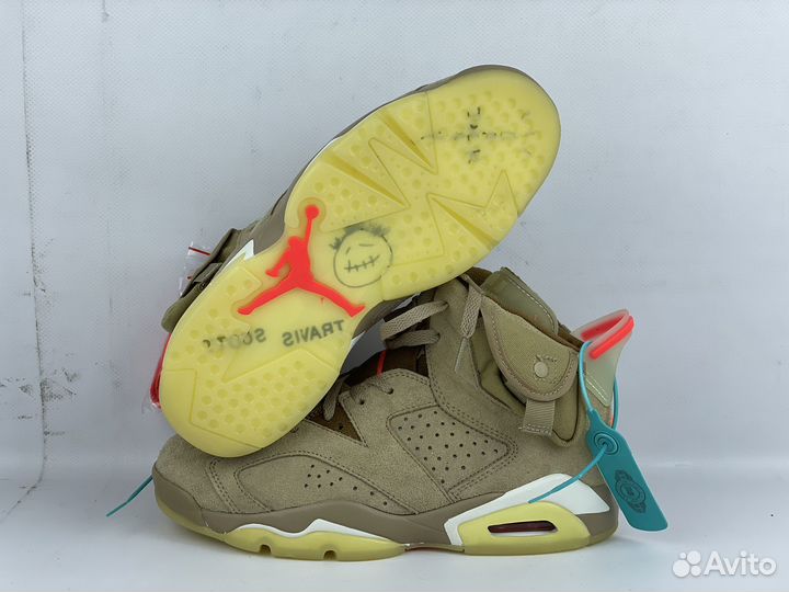 Nike Air Jordan 6 travis scott british khaki