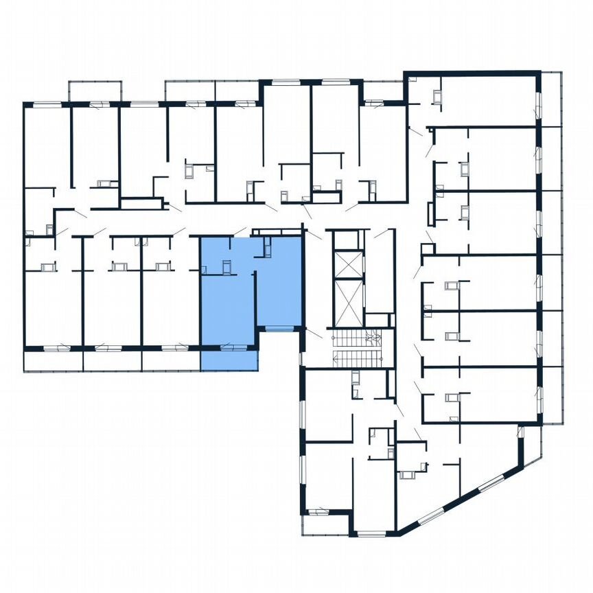 1-к. квартира, 35,8 м², 4/12 эт.