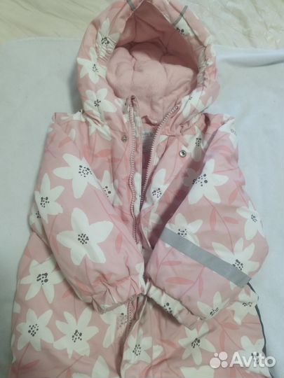 Зимний комбинезон 92 для девочки