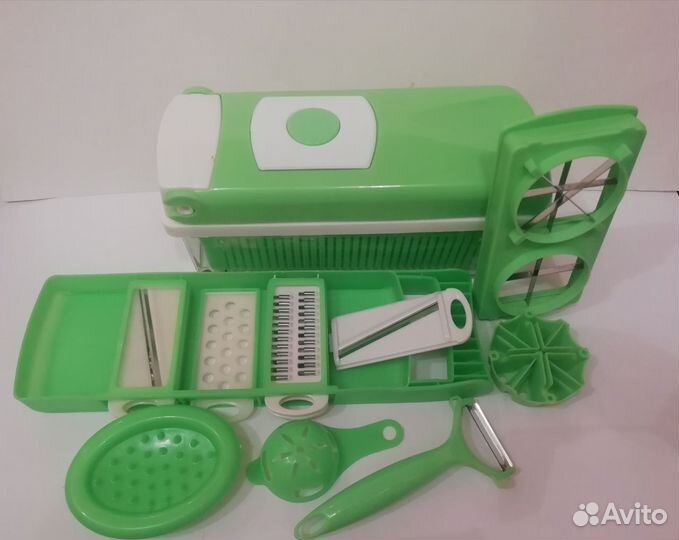 Терка для овощей с контейнером ручная, Овощерезка