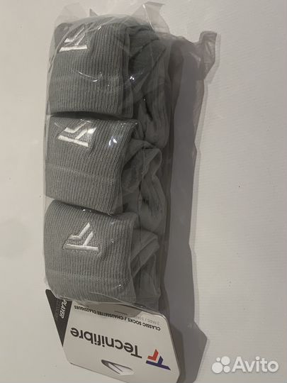 Теннисные носки Tecnifibre Classic Silver 3(39-43)