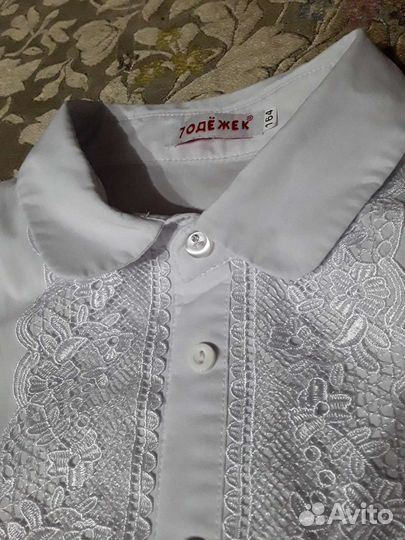 Школьная рубашка для девочек