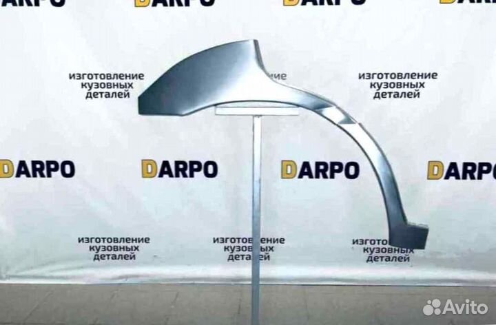 Арки для Kia Rio 1 2000-2005 (DC)