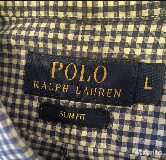 Рубашка polo ralph lauren