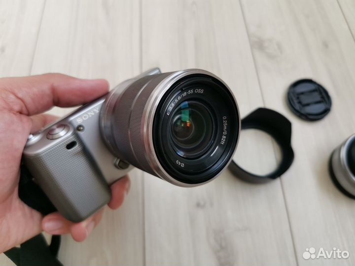 Sony Nex 5 18-55 и 16 2.8