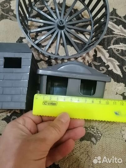 Колесо, 2 домика, тарелочка для хомяка