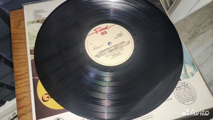 Виниловые пластинки the beatles