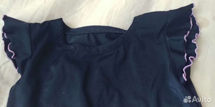 Юбка шорты футболка для танцев рост 134-140