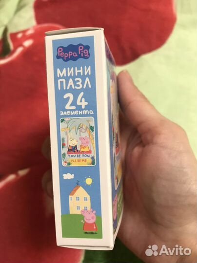 Пазлы детские -Свинка пеппа