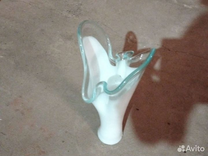 Ваза цветное стекло