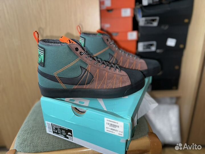 Кроссовки nike SB zoom blazer MID US10 EU44