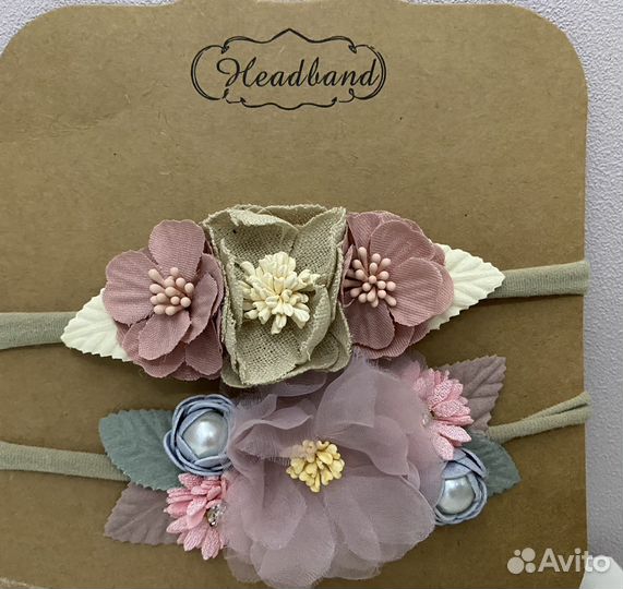 Повязка на голову для девочки