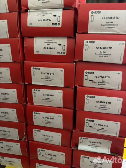 Вкладыши коренные DAF XF105