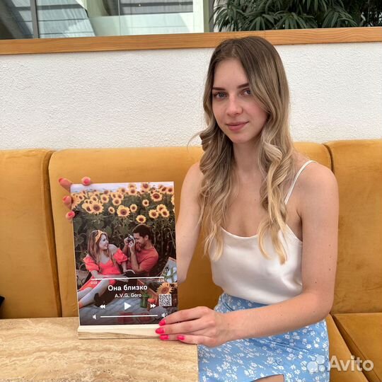 Фоторамка с песней / подарок