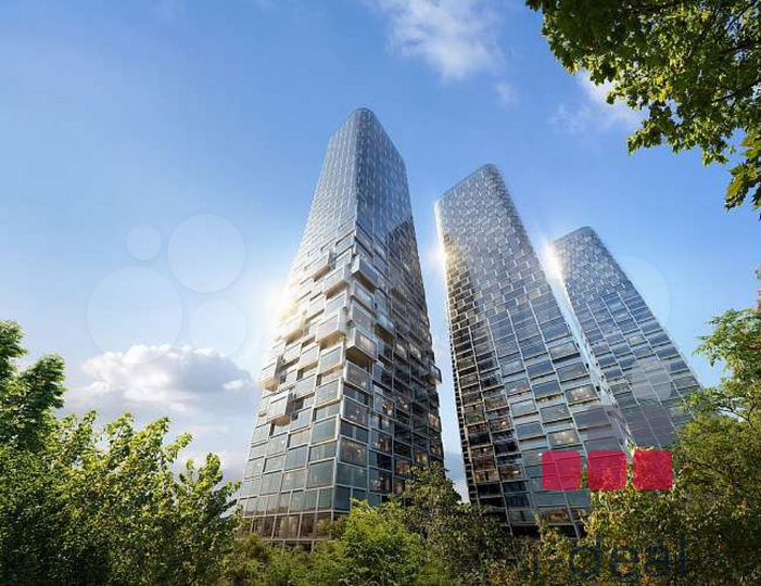 Квартира-студия, 25,6 м², 2/45 эт.