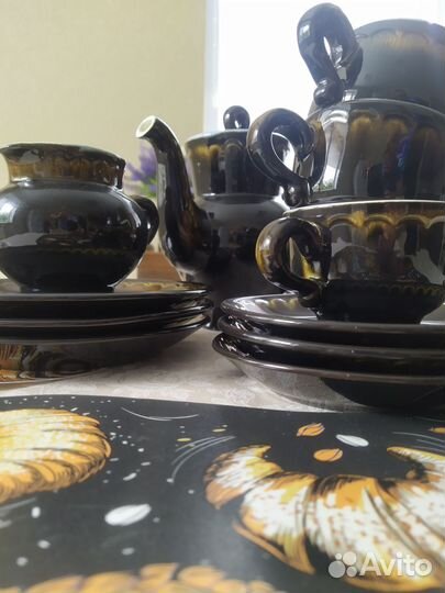 Сервиз чайно кофейный новый