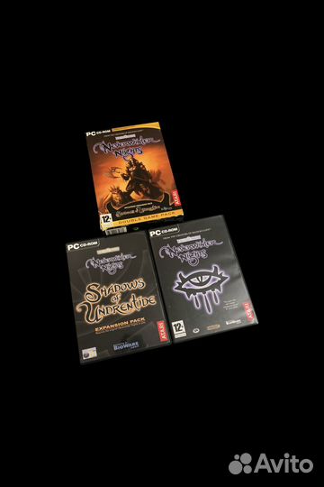 Neverwinter Nights Gold зарубеж лицензия DVD-боксы