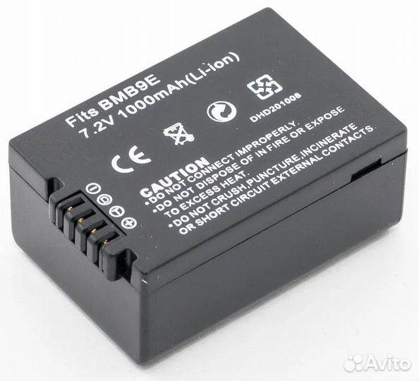 Аккумулятор DMW-BMB9 к фотоаппарата Panasonic Lumi