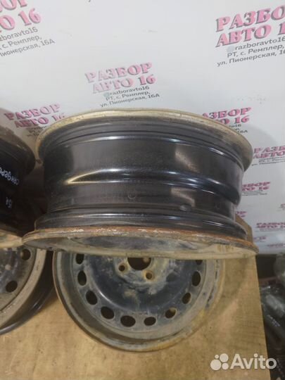 Штампованные диски Renault Sandero R15