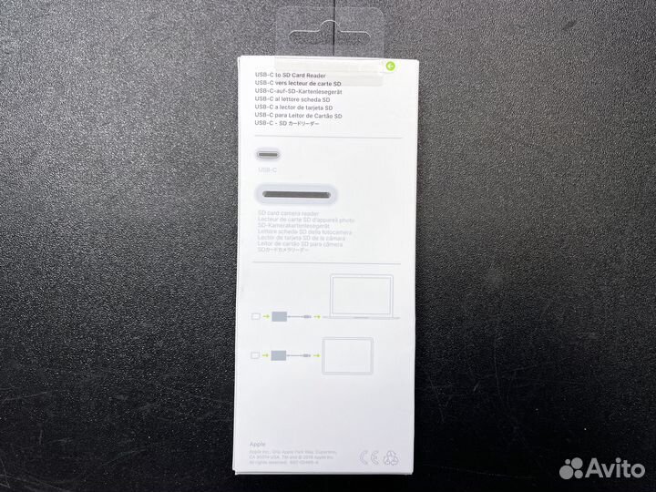 Кардридер Apple USB-C to SD Новый