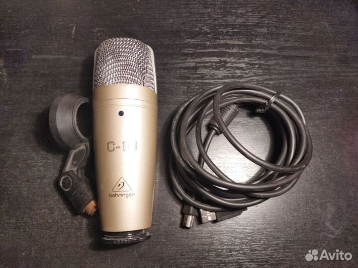 Студийный Конденсаторный Микрофон behringer c1 usb